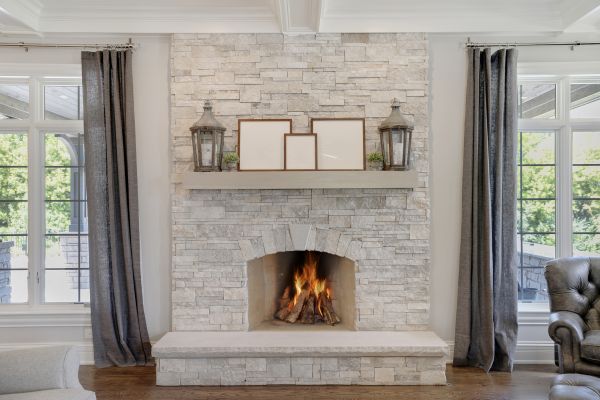 Wood Burning Fireplace Installation