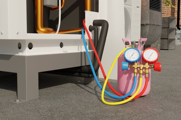 Evaporative AC Installation